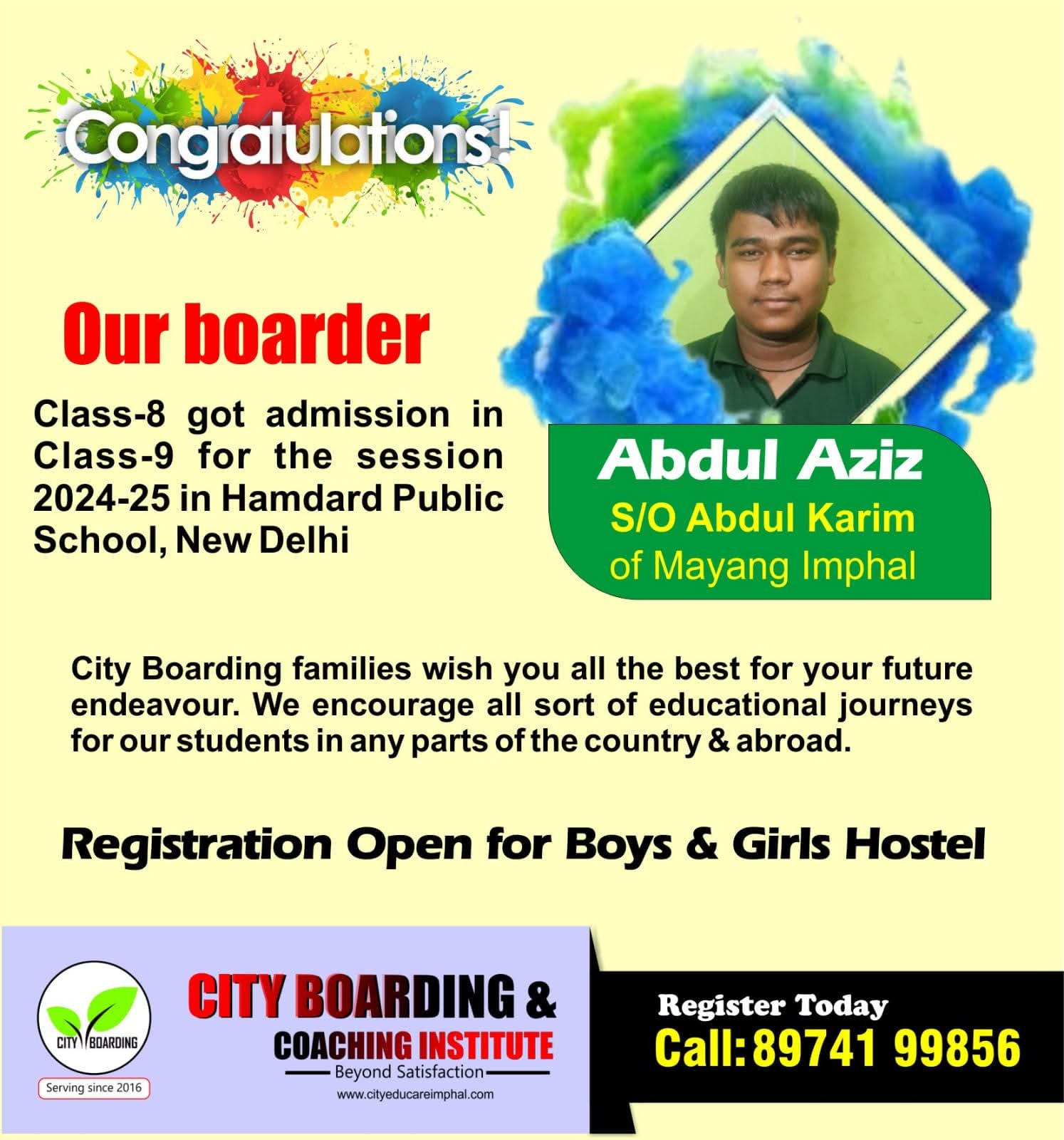 Achievement Certificate 8